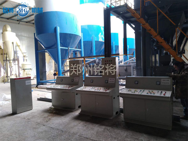 年產20萬噸干粉砂漿生產線案例分享，吉林雙贏涂料有限公司