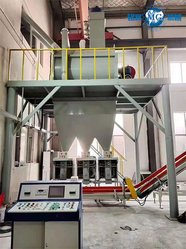 江蘇張家港輕質(zhì)石膏砂漿自動(dòng)化生產(chǎn)線安裝收尾！馬上準(zhǔn)備試機(jī)啦！