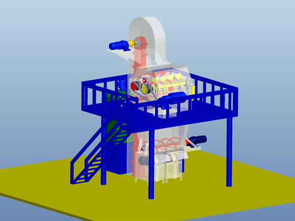 節(jié)能型干粉砂漿生產線