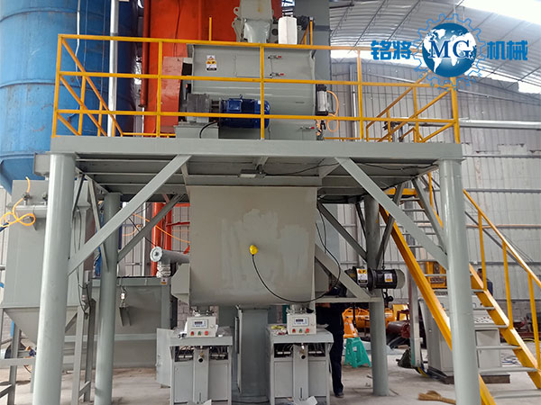 年產(chǎn)10萬(wàn)噸干粉砂漿生產(chǎn)線的組成，年產(chǎn)10萬(wàn)噸干粉砂漿生產(chǎn)線有什么優(yōu)勢(shì)？