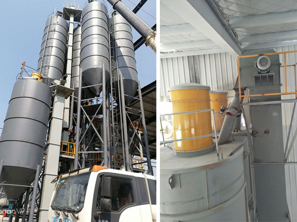 干粉砂漿設(shè)備選用螺旋輸送機(jī)還是斗式提升機(jī)？