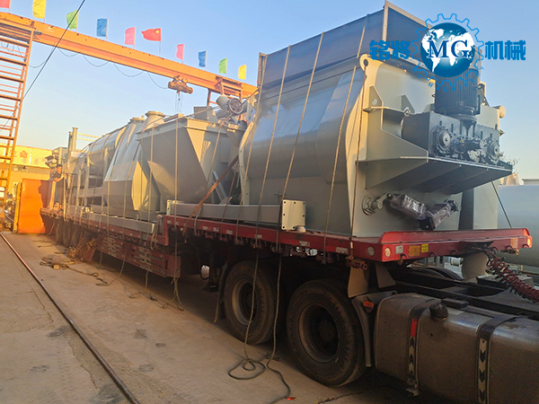 江西南昌全自動干粉砂漿生產(chǎn)線發(fā)貨！