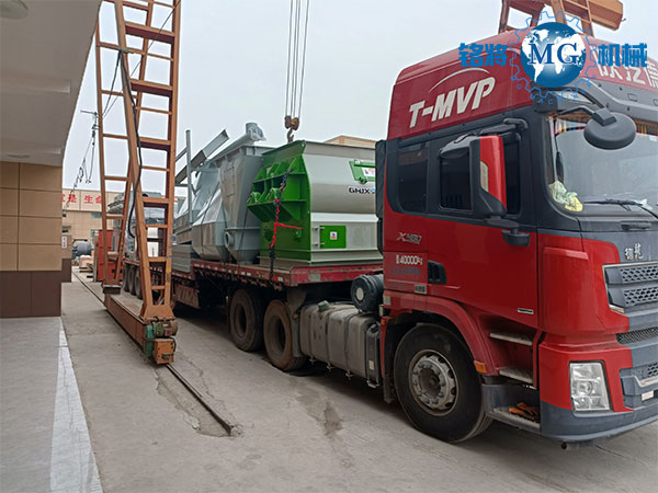 甘肅時產(chǎn)20噸干粉砂漿生產(chǎn)線已發(fā)貨！