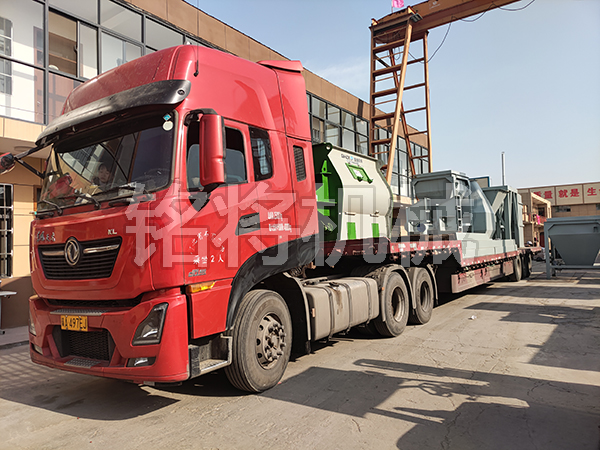 四立方主機(jī)，時(shí)產(chǎn)15噸生產(chǎn)線，發(fā)往江蘇連云港